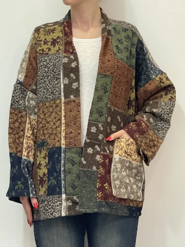 Paris - Caban - cardigan patchwork