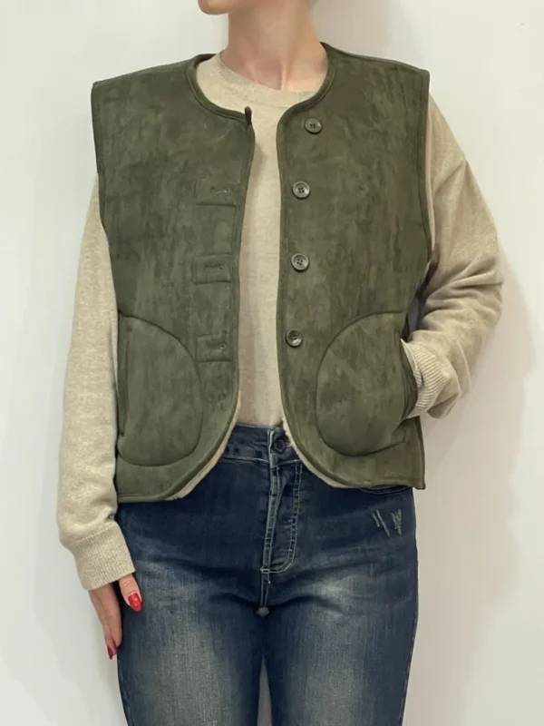 Sens Uiniq - Gilet ecomontone - Verde