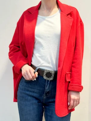 Souvenir - Blazer oversize - ROSSO