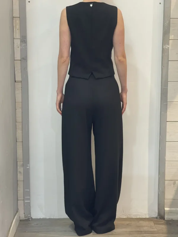 Souvenir - Completo Gilet pantalone - Nero - immagine 2